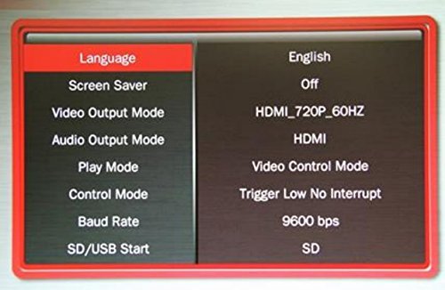Amazon | MedeaWiz DV-S1 Sprite Seamless Looping Media Player with